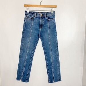 DL1961 Girls Denim Jeans Emie Straight High Rise DL Performance Size 14